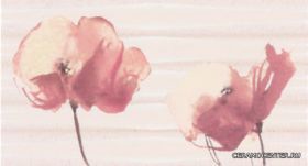 Decor Living Crema Flor1_32,5x60