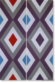 ����� EMOZIONE ROMBI COLORE INSERTO S/2 ������: 61�91.5