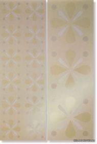 ����� EMOZIONE FIORI MANDORLA INSERTO S/2 ������: 61�91.5