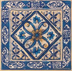 Taco Roma Azul  15*15
